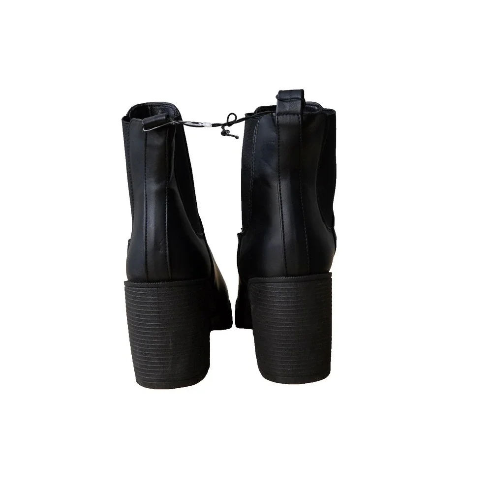 RUE 21 Slip On High ANKLE Chunky BOOTS 2